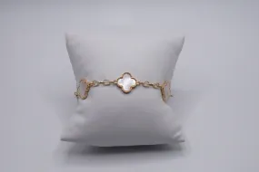 14K Gold Fill Pearl Bracelet Set