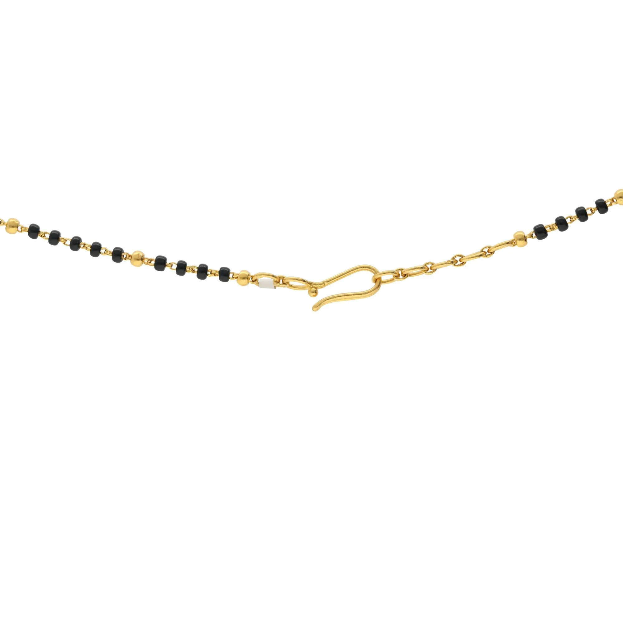 22K Gold Regal Mangalsutra Chain Necklace
