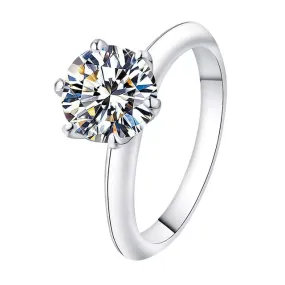 3 Carat Moissanite Ring