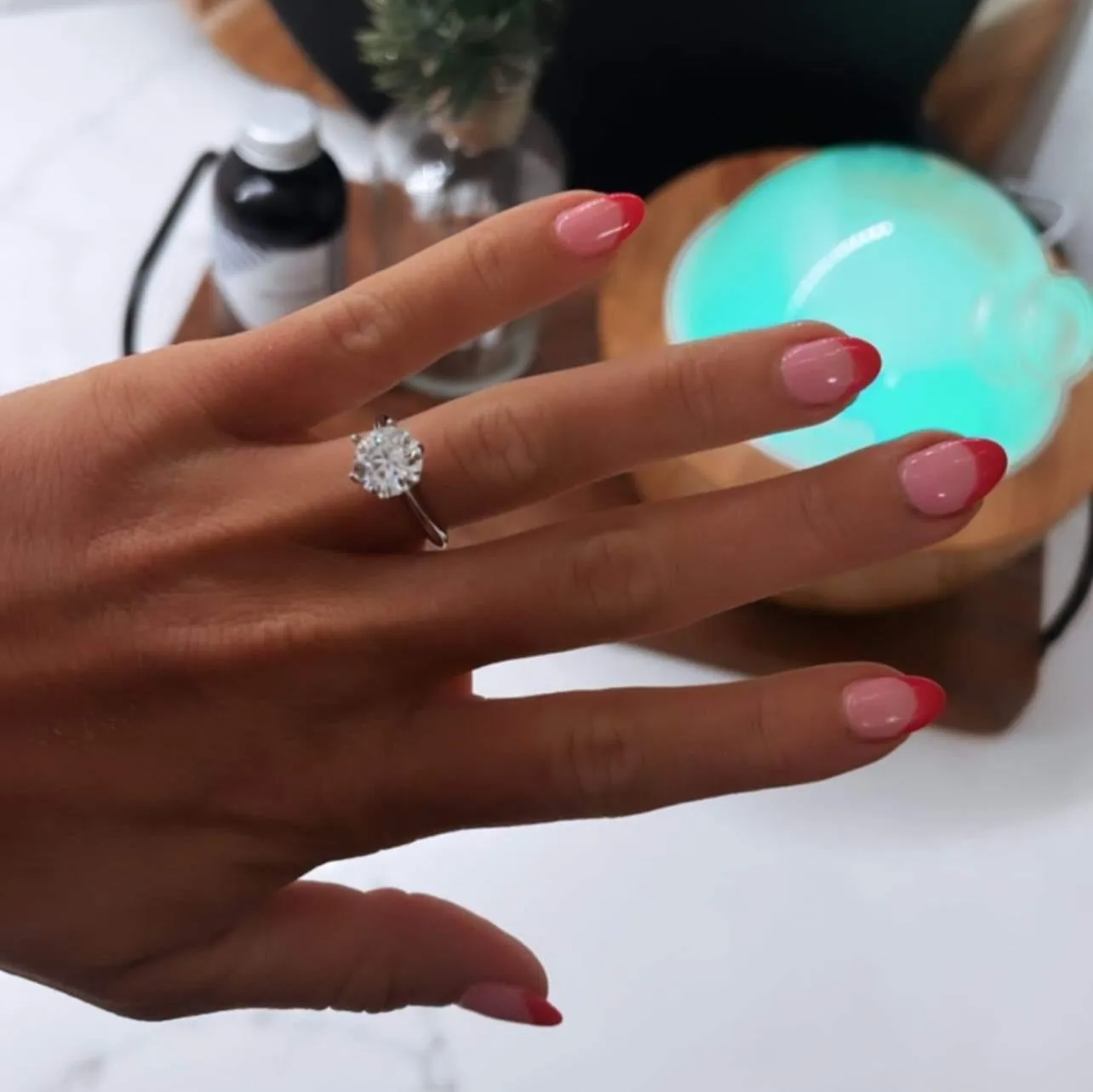 3 Carat Moissanite Ring
