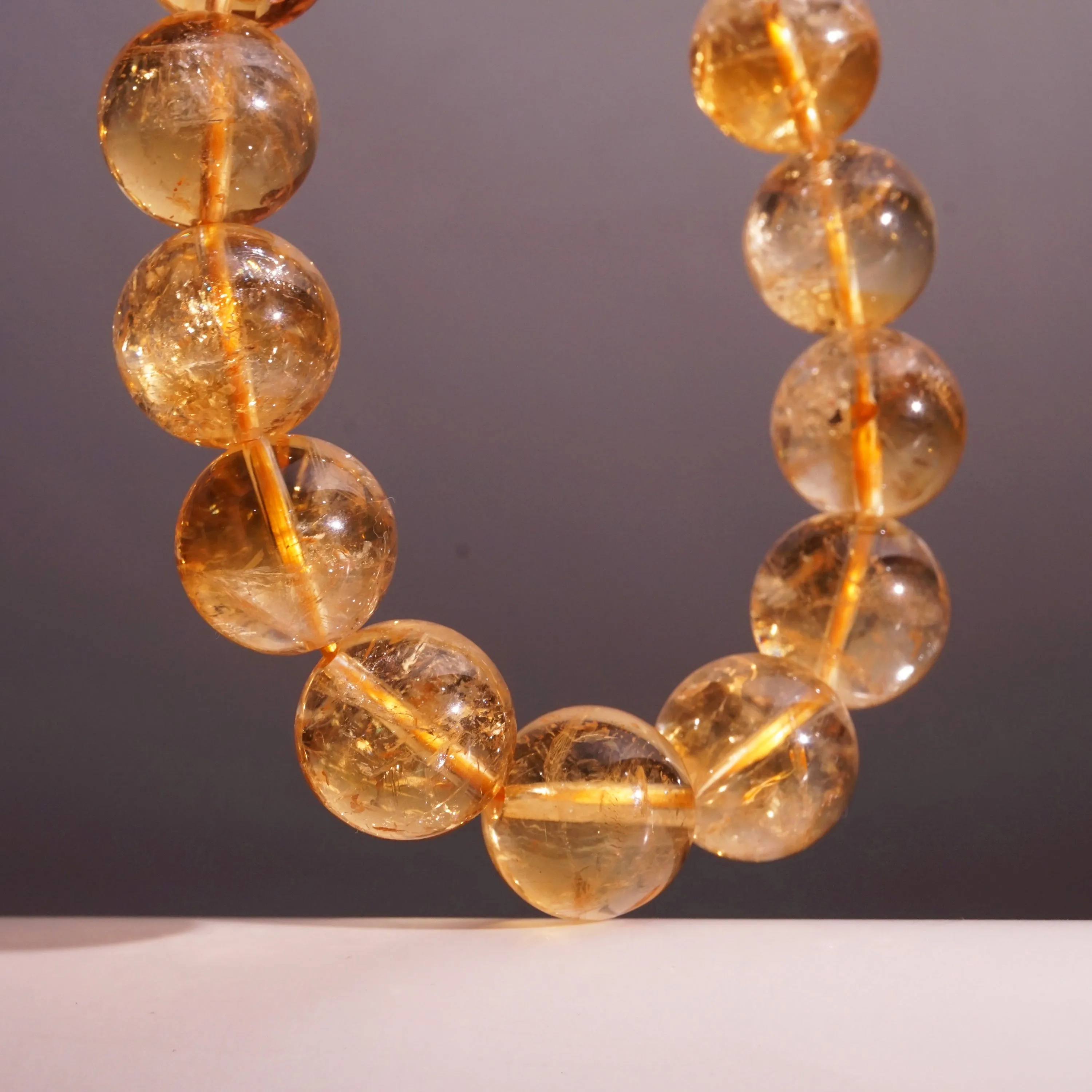 A-Grade Citrine 14mm