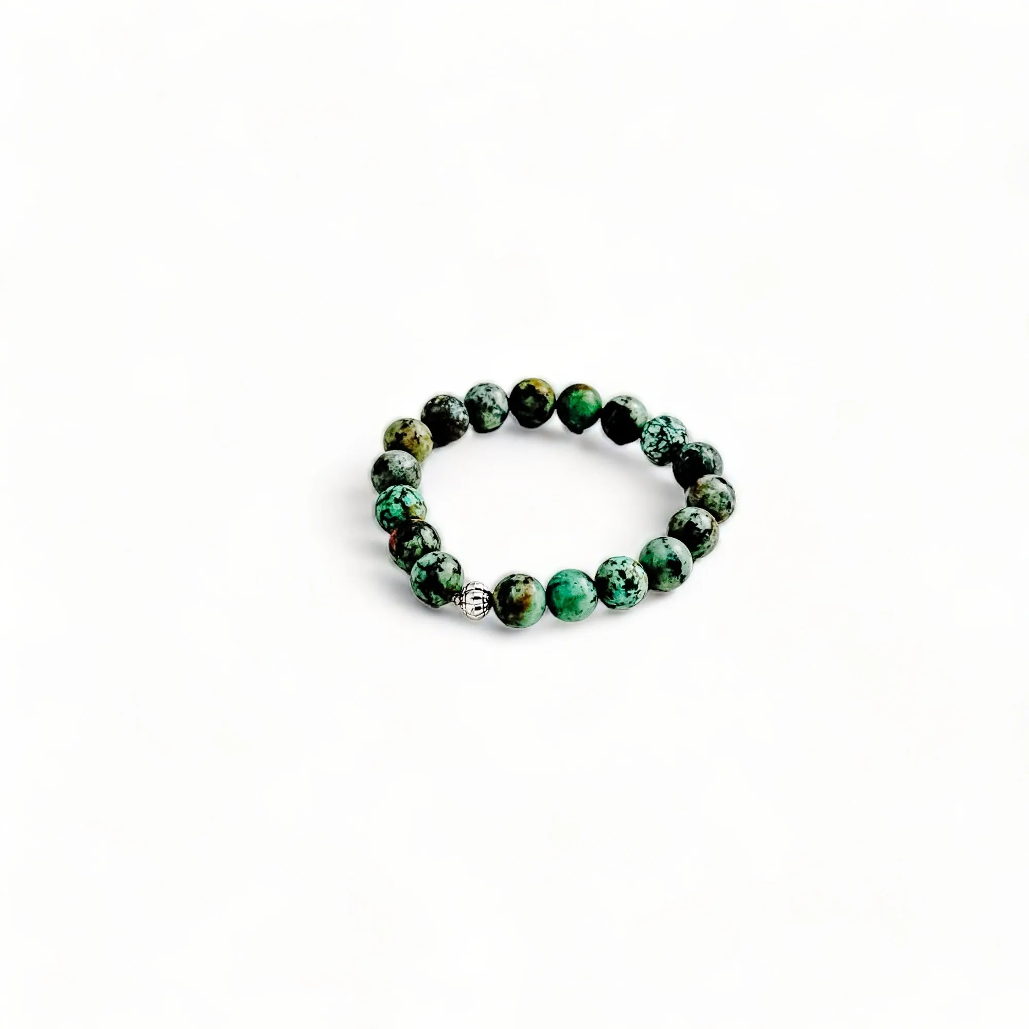 African Turquoise stretch bracelet