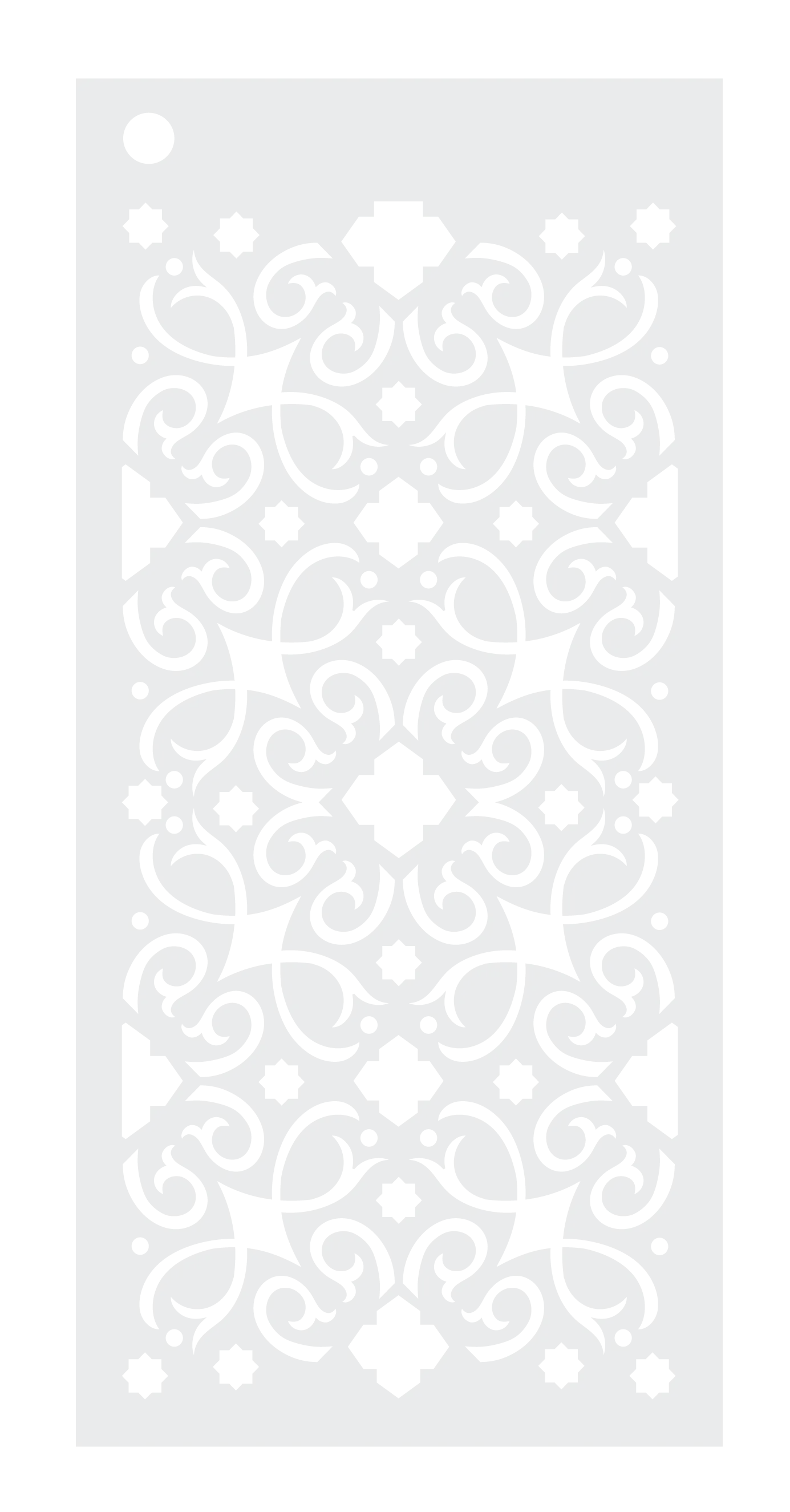 Arabian Nights 3.8" x 8" Stencils 3 pack - Ornamental Patterns