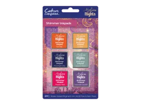 Arabian Nights - Shimmer Inkpads - 6 pack