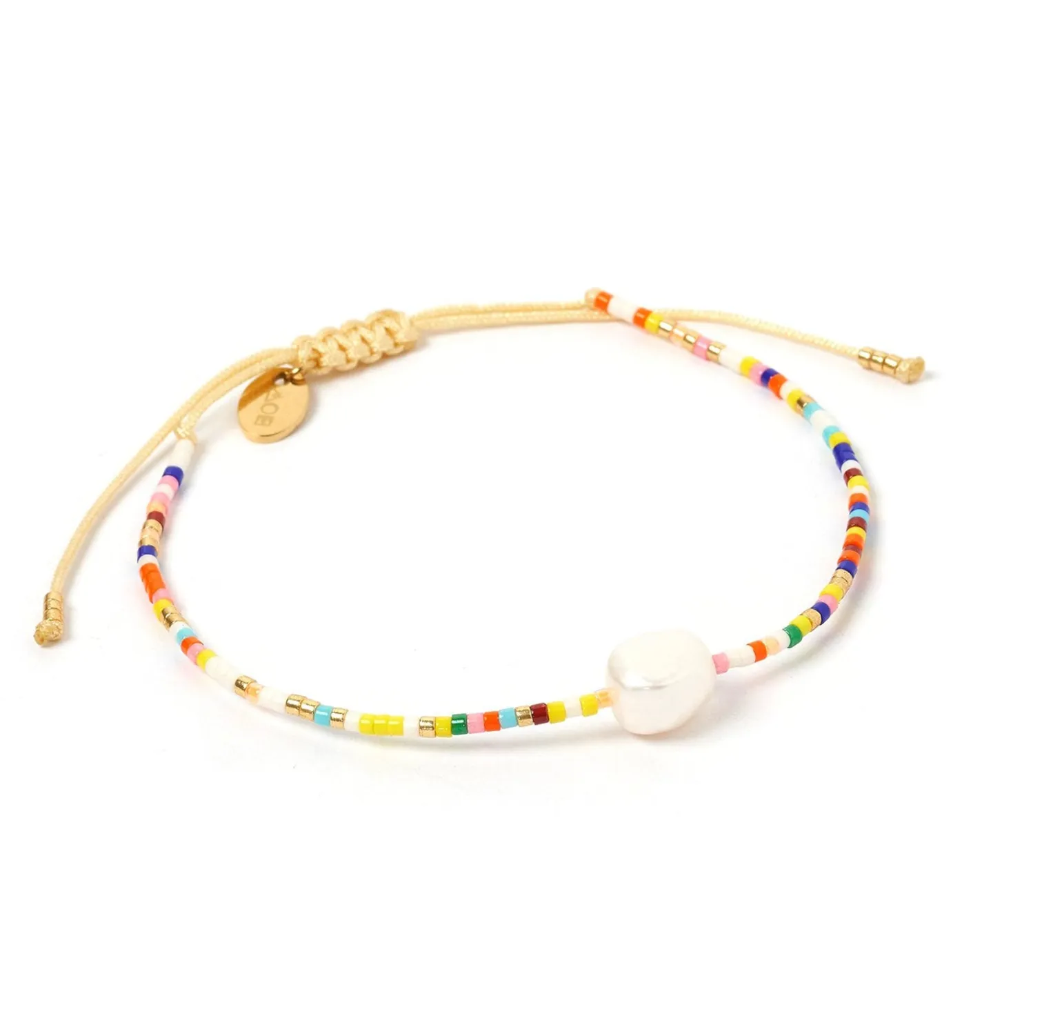 Arms Of Eve Marley Gold & Pearl Bracelet