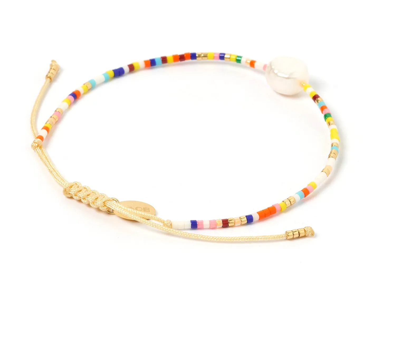 Arms Of Eve Marley Gold & Pearl Bracelet