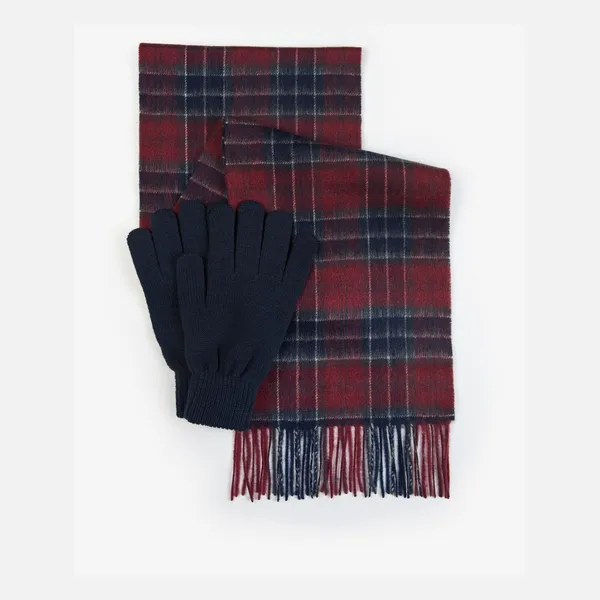 Barbour Scarf &amp; Glove Set - Cordova
