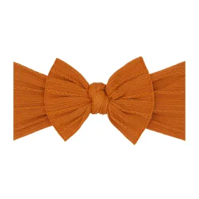 BBB Cable Knit Headband in Pumpkin