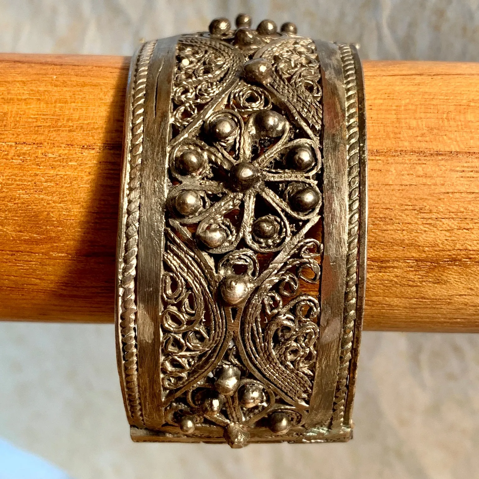 Bedouin Silver Bracelet, Lebanon