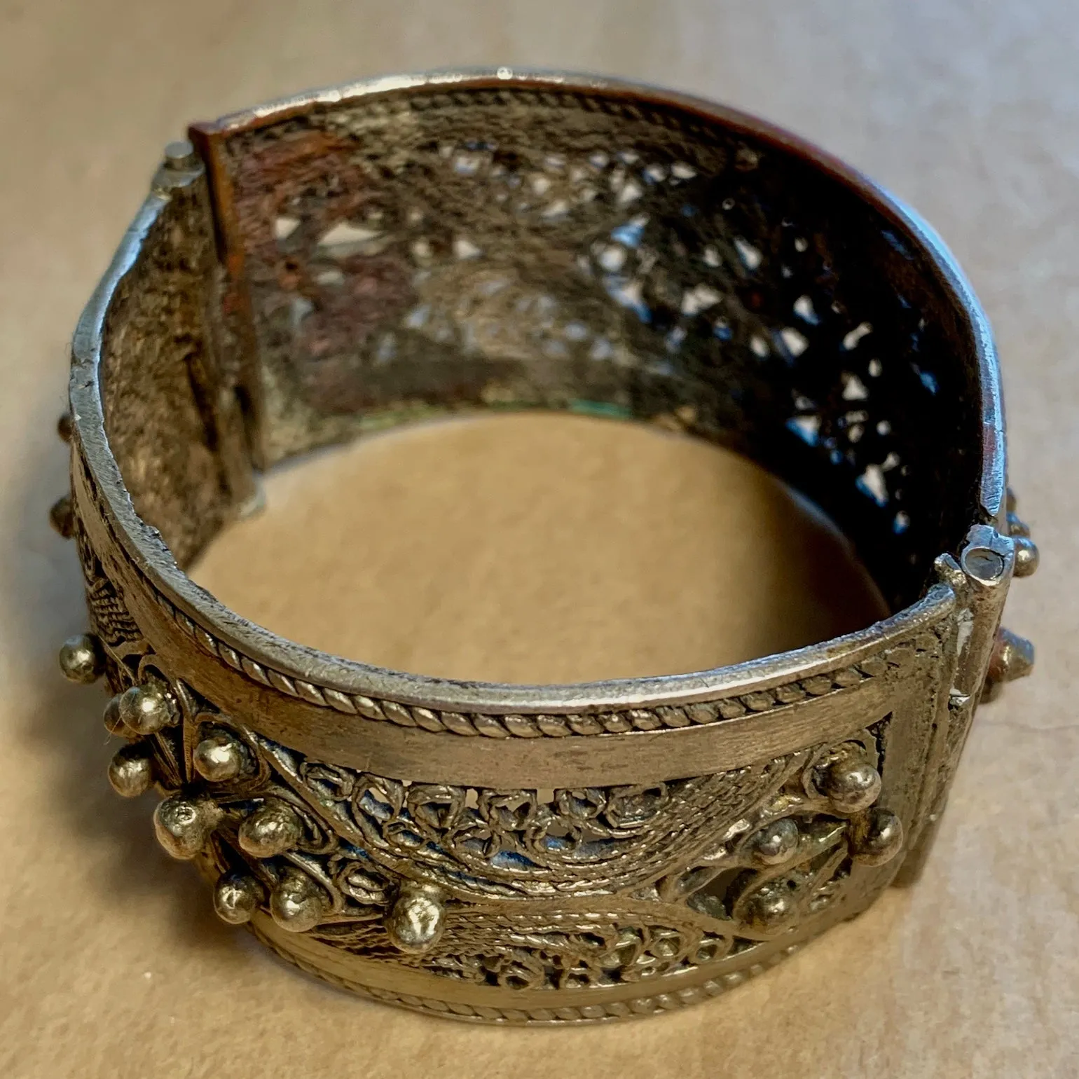Bedouin Silver Bracelet, Lebanon
