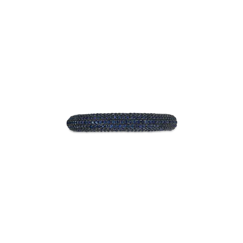 Blue Sapphire Bangle Bracelet