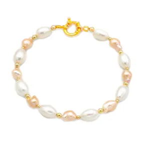 Blushing Pearl Bracelet