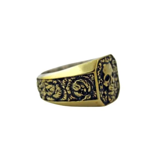 Brass "Garden of Eden" Ring