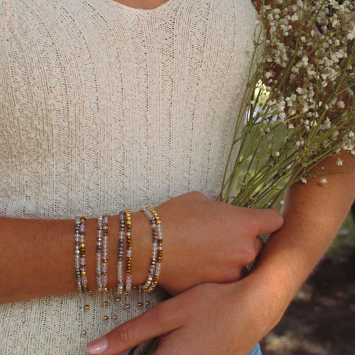 Bridesmaid Morse Code Bracelet by My Saint My Hero