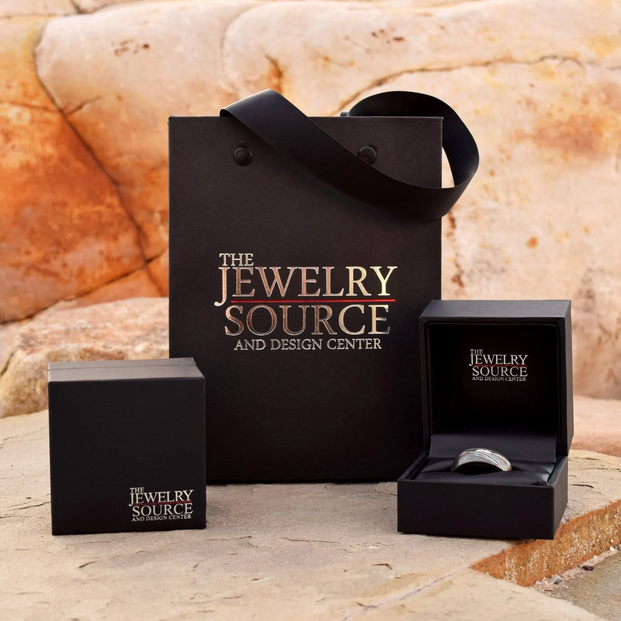 Celtic Rings: Mens Cobalt Wedding Band