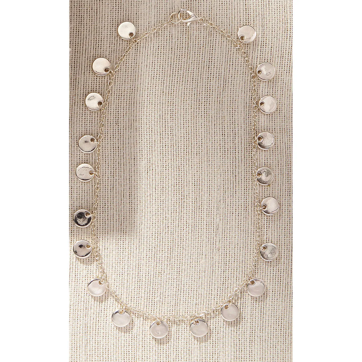 Charlie Paige Gold Necklace w/ Many Dangles