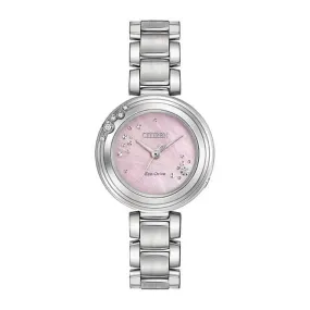 Citizen Ladies L Carina Eco Drive Watch EM0460-50N