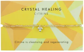Citrine Crystal Healing Bracelet
