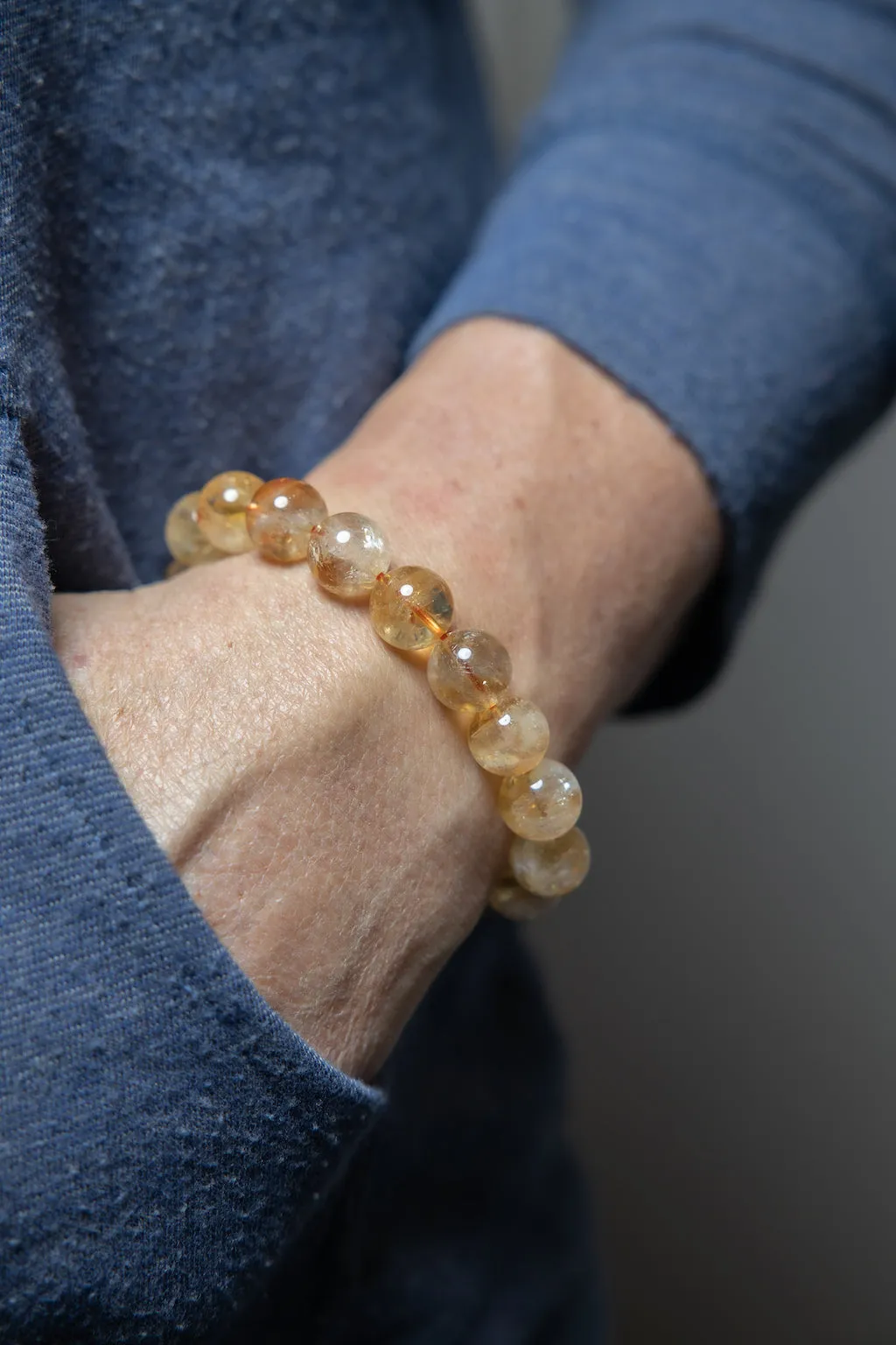Citrine Natural Gemstone Bracelet