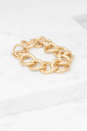 City Fun Gold Chain Bracelet