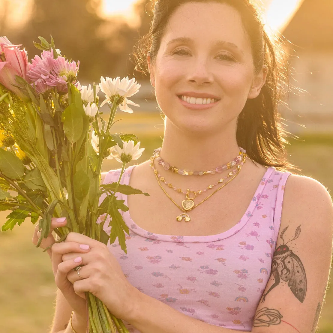 Cloud Haven Sweet Daisy Necklace
