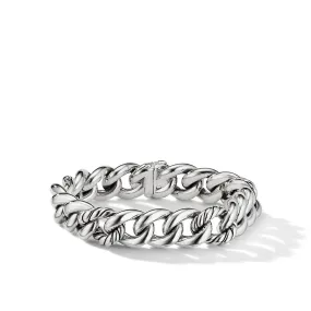 Curb Chain Bracelet in Sterling Silver