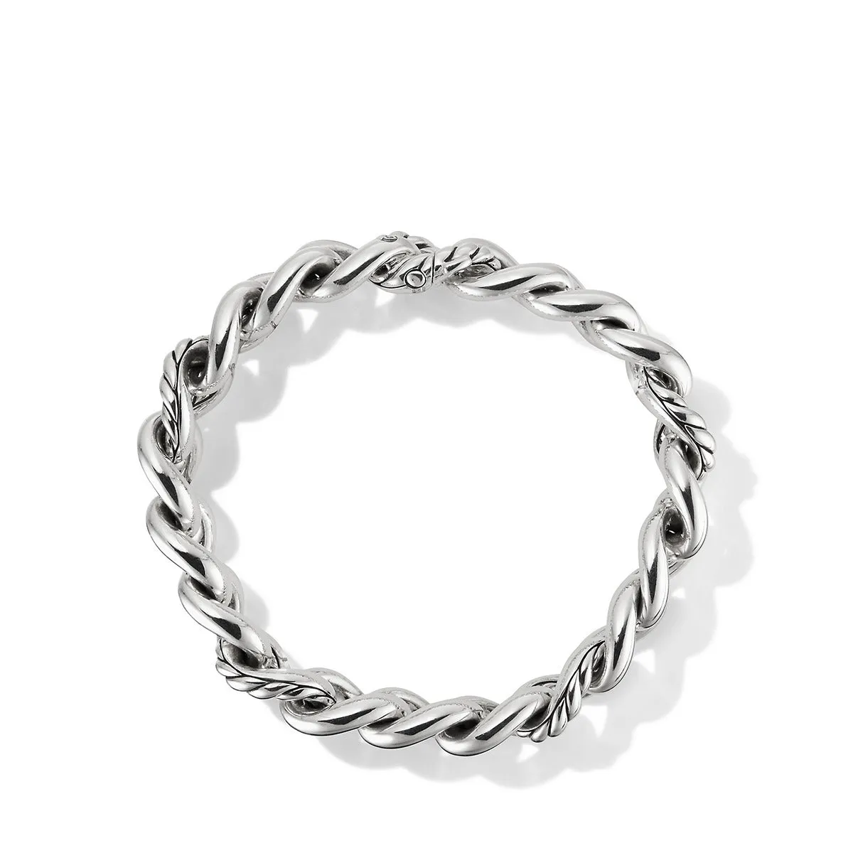 Curb Chain Bracelet in Sterling Silver