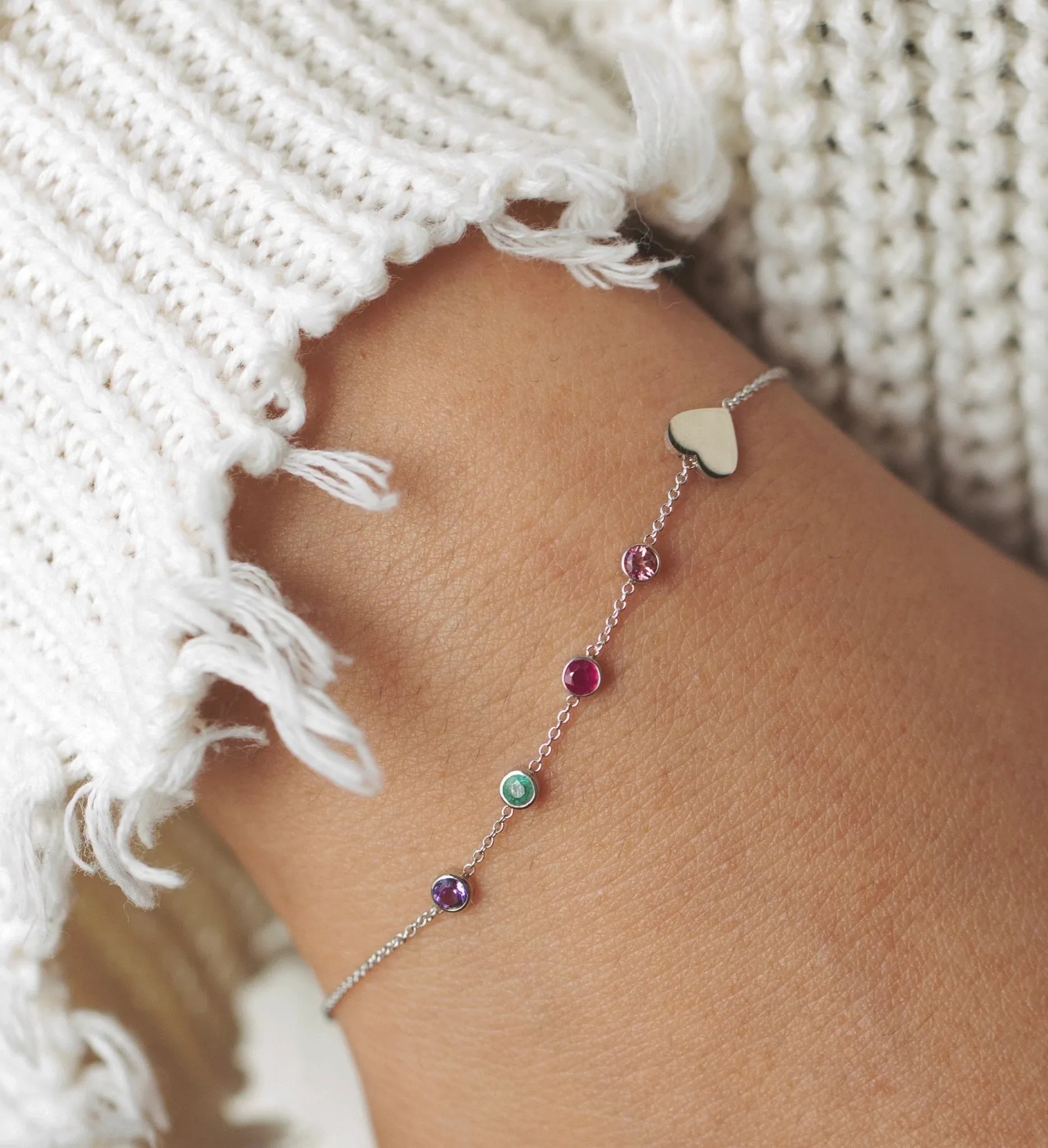 Custom Gold Bracelet - 5 Letters