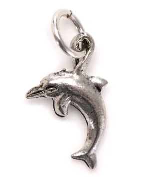 Dolphin Charm Silver or Gold