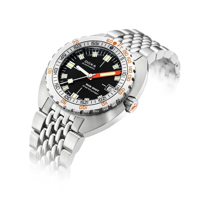 DOXA Sub 300T Sharkhunter Stainless Steel - 840.10.101.10
