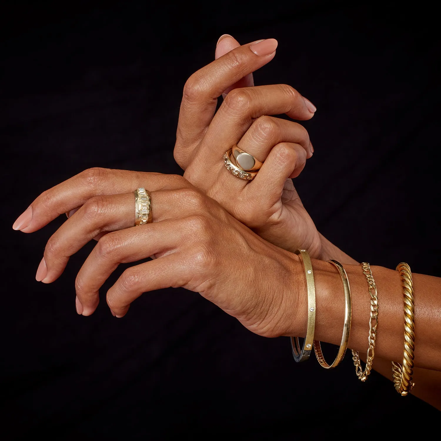 Elia Omega Dome Bracelet