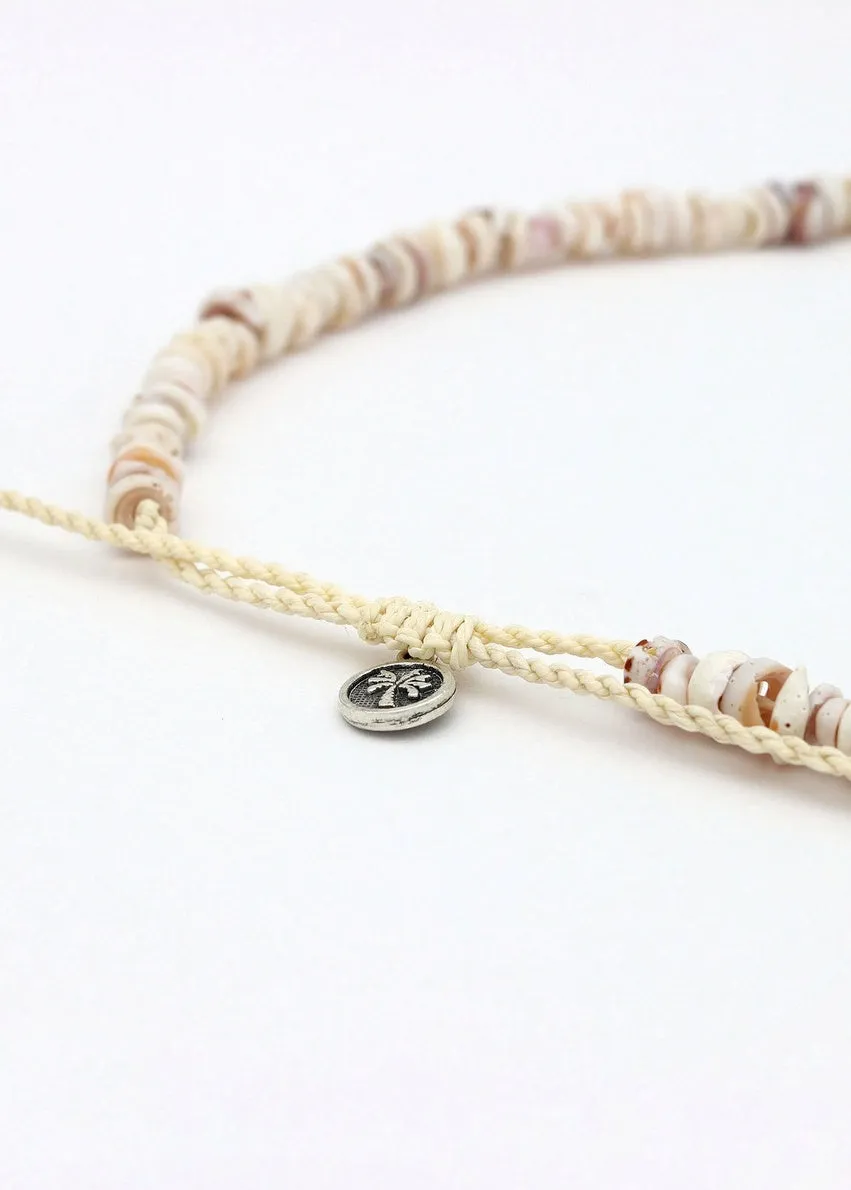 Enu Island Beaded Shell Necklace