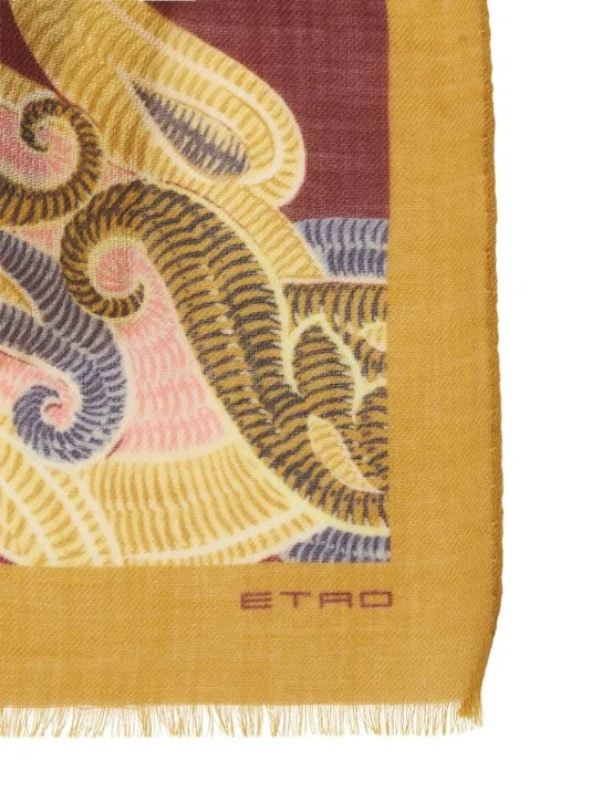 Etro   Tosca printed cashmere scarf 