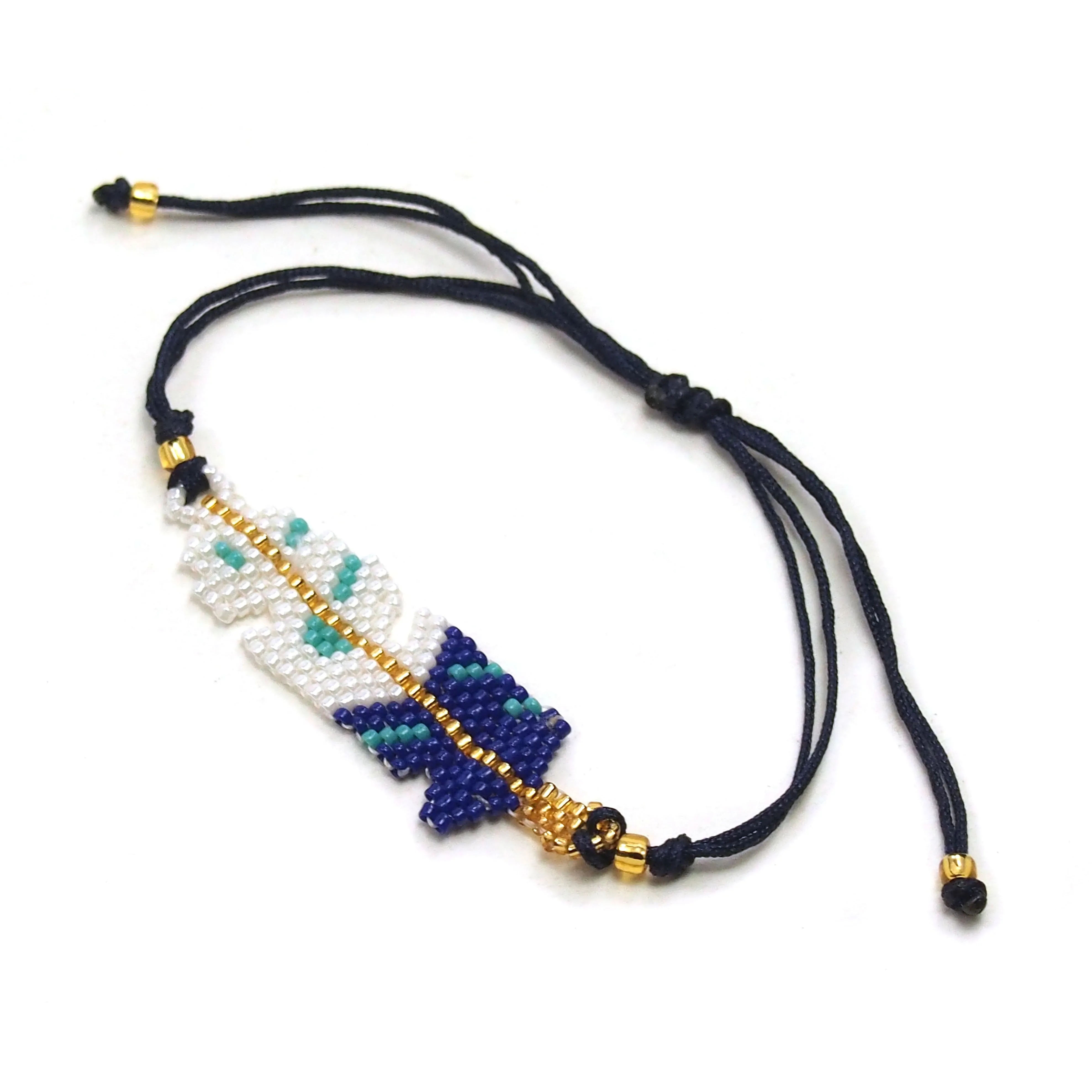 Feather Hand-Loomed Bracelet