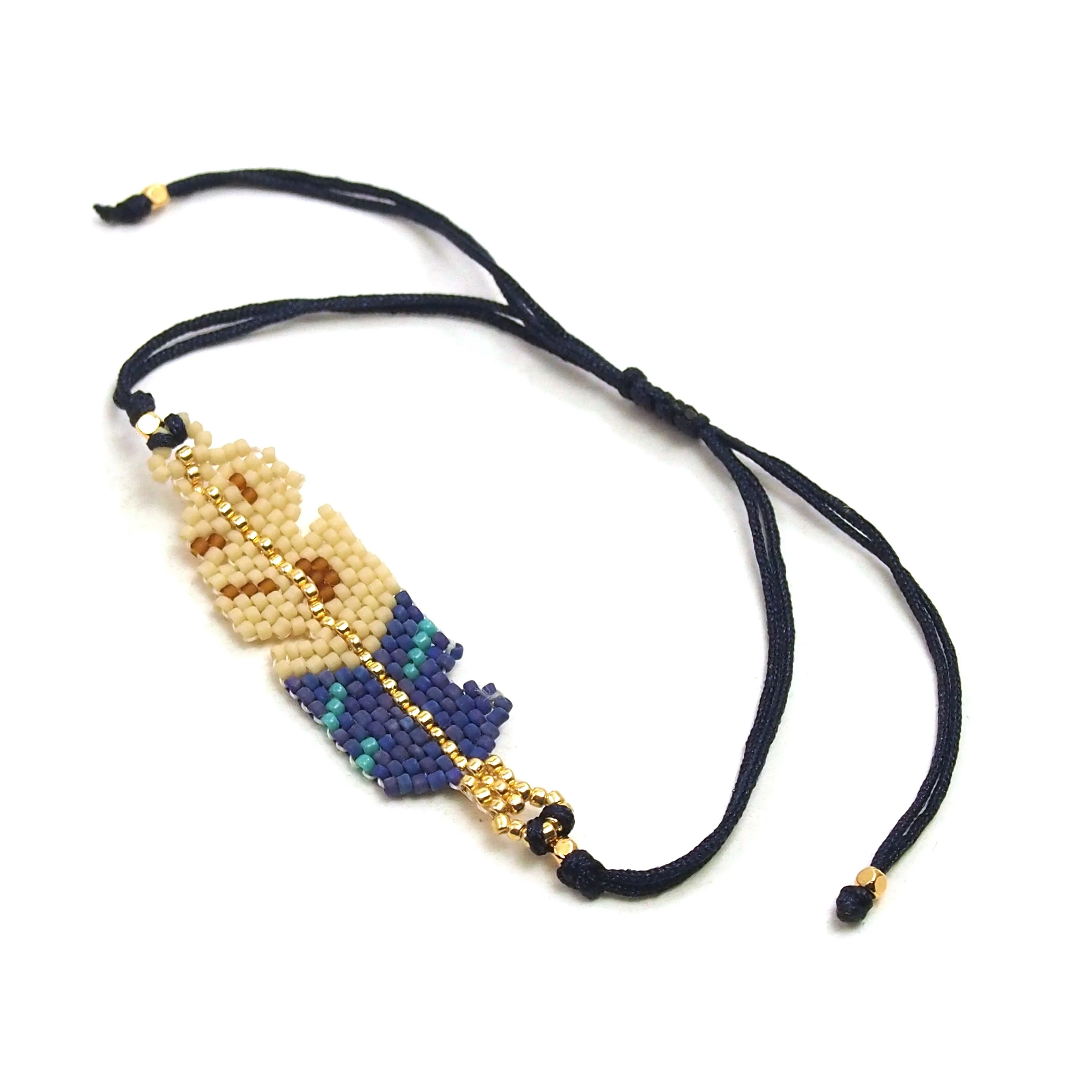 Feather Hand-Loomed Bracelet