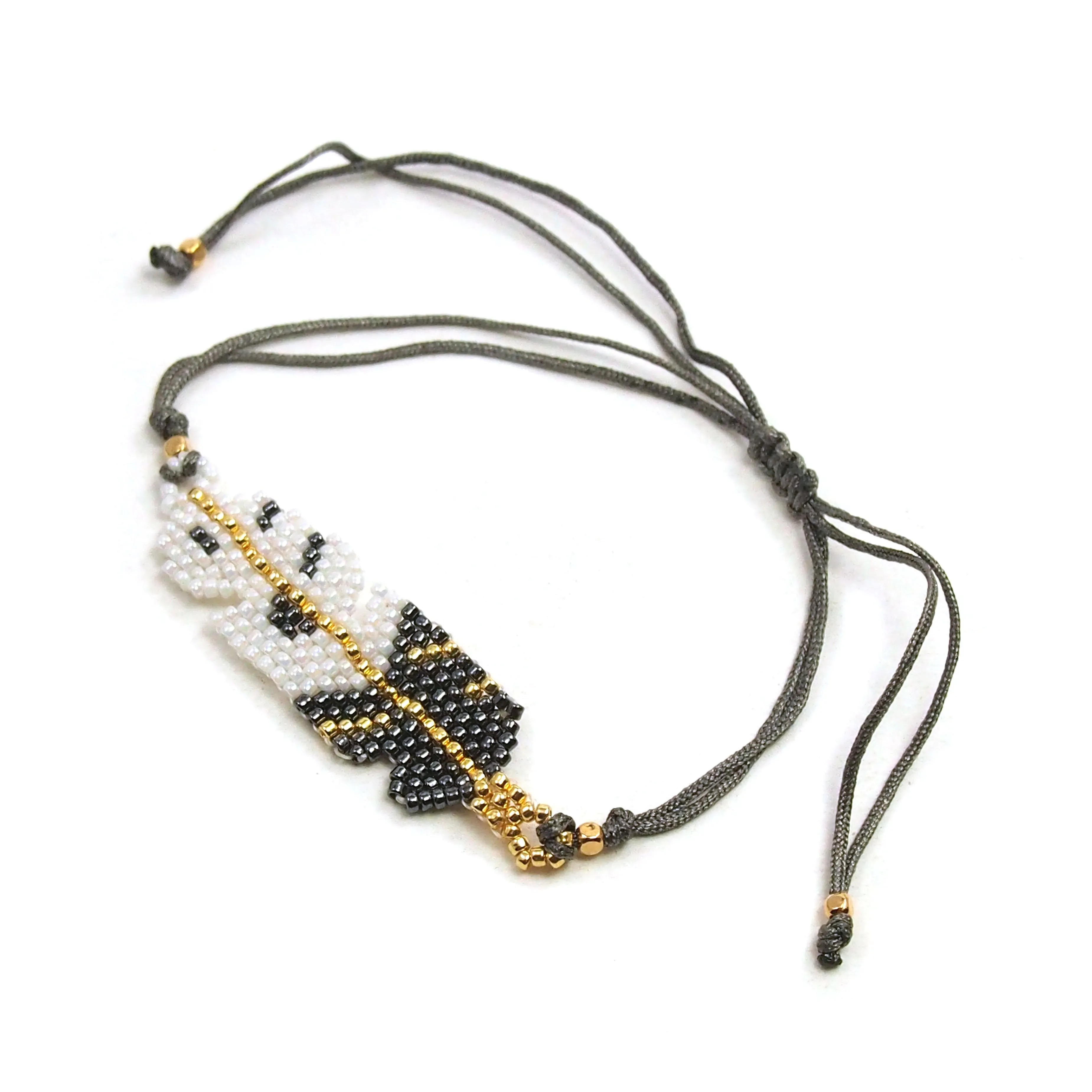Feather Hand-Loomed Bracelet