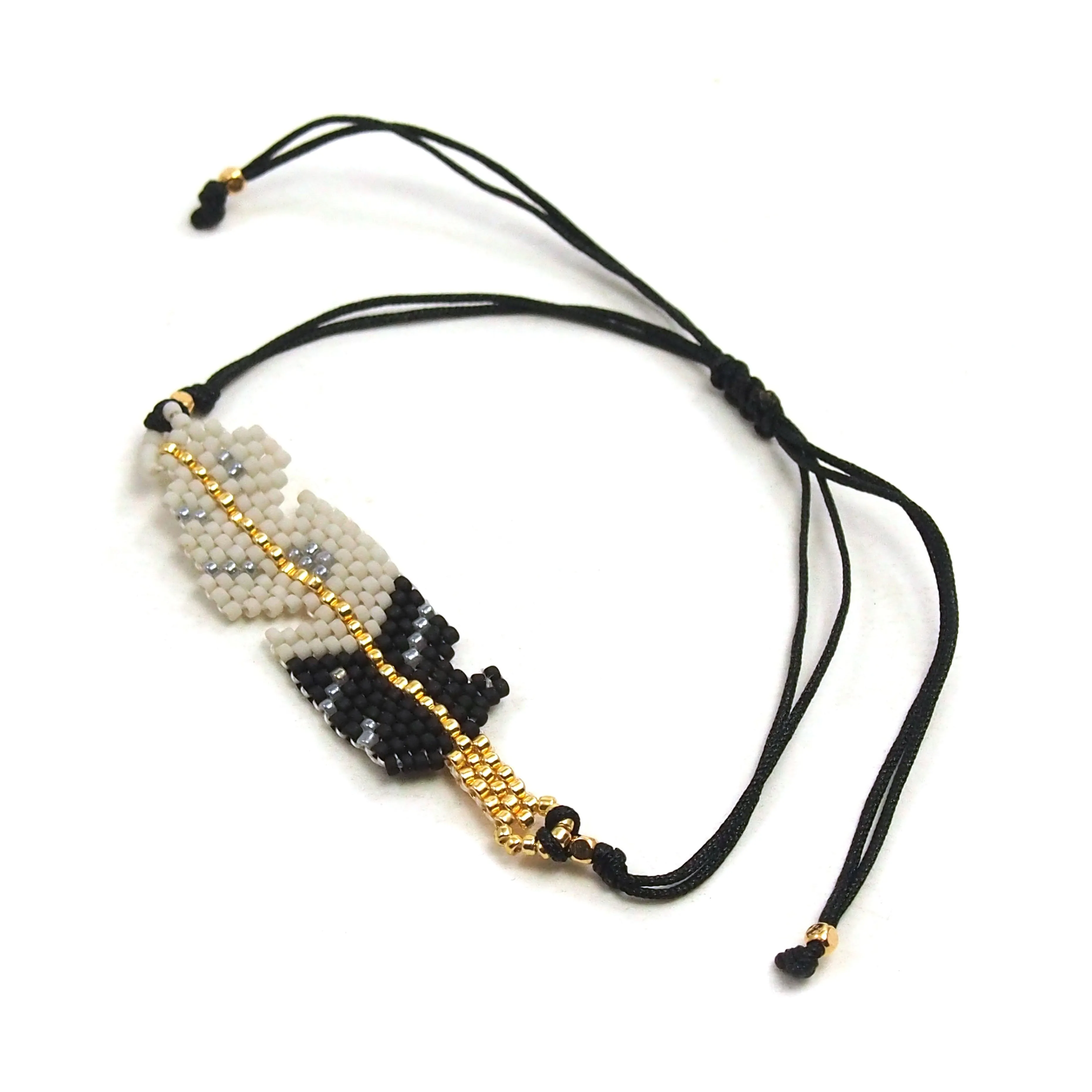 Feather Hand-Loomed Bracelet