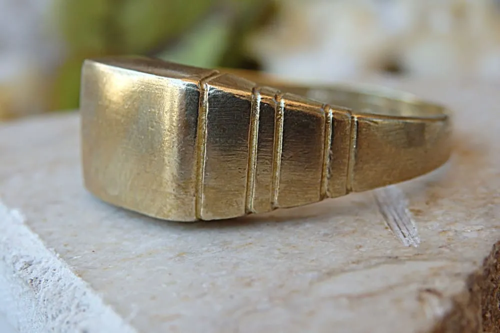 Fine silver ring