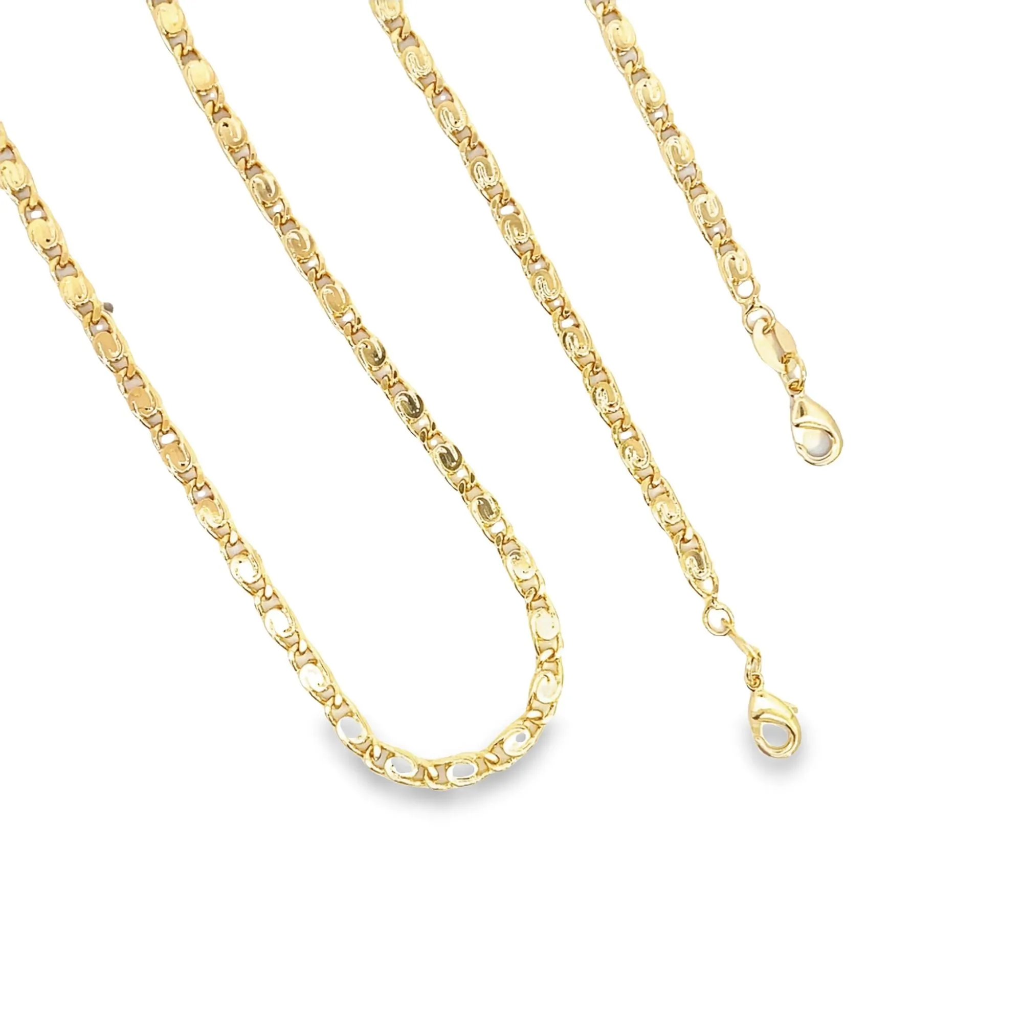Flat Mariner Link Bracelet (H199A/I566/E267)