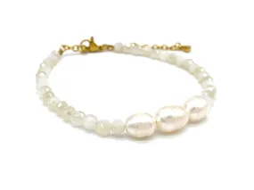 Freshwater Pearl Beaded Bracelet
