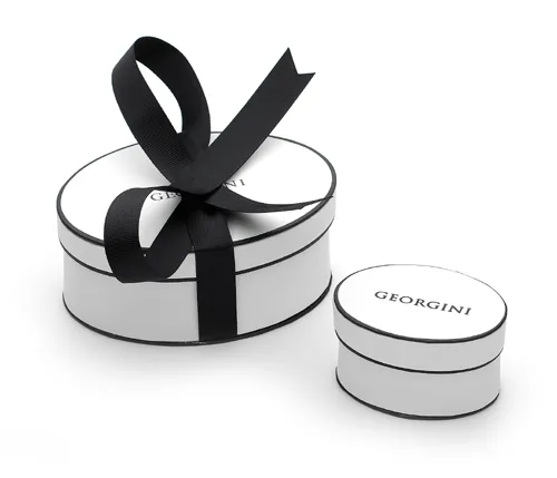 Georgini Pia Hoop w/ CZ - Silver