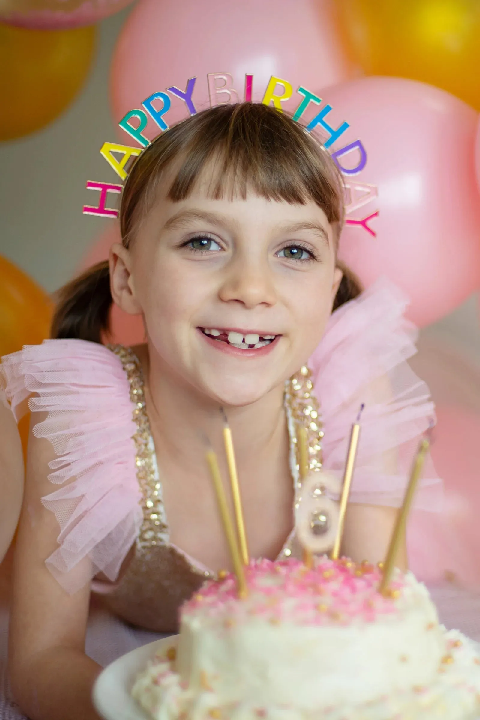 Great Pretenders Headband - Colorful Happy Birthday