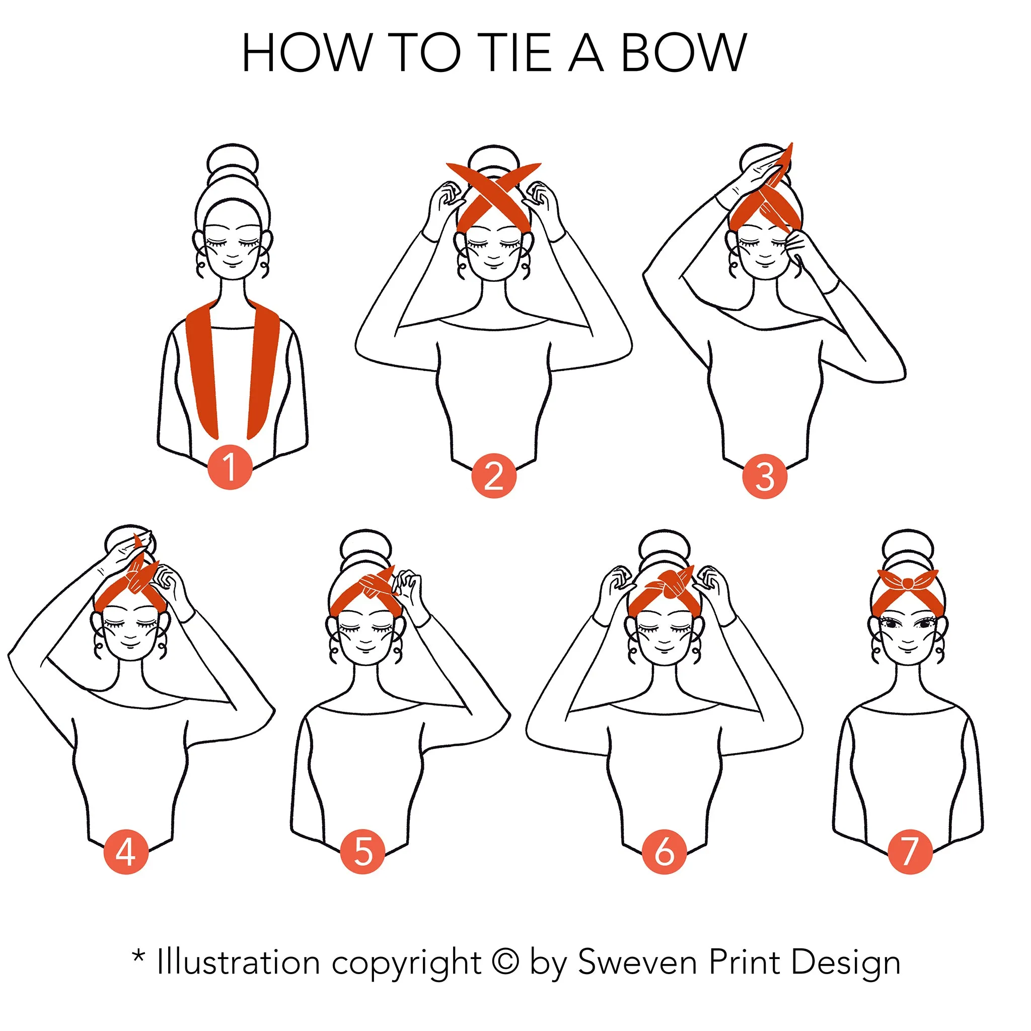 Hedgehog Garden - Tie Headband