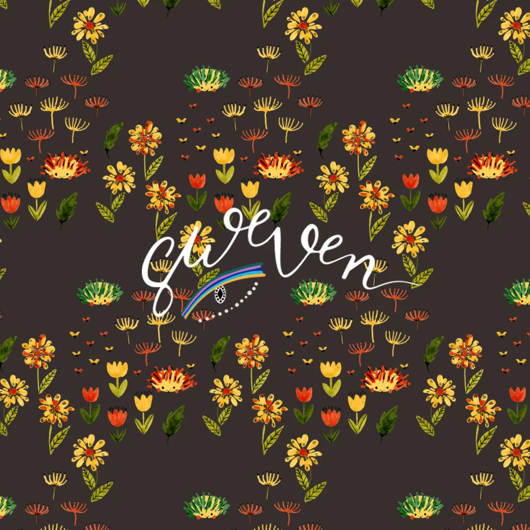 Hedgehog Garden - Tie Headband