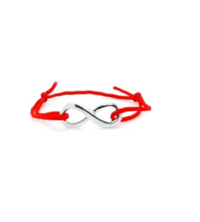 Infinity RED Friendship Bracelet