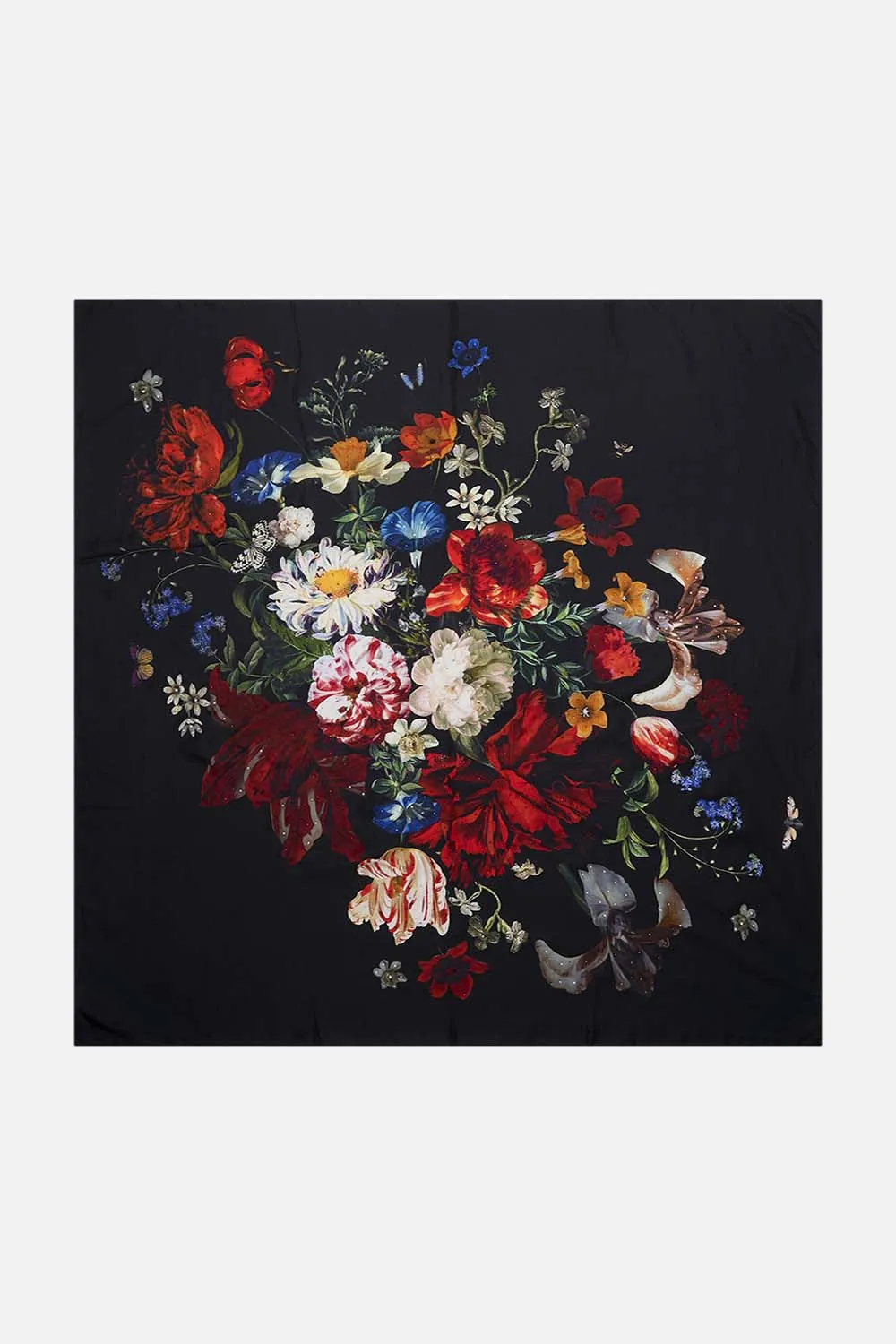LARGE SQUARE SCARF A STILL LIFE