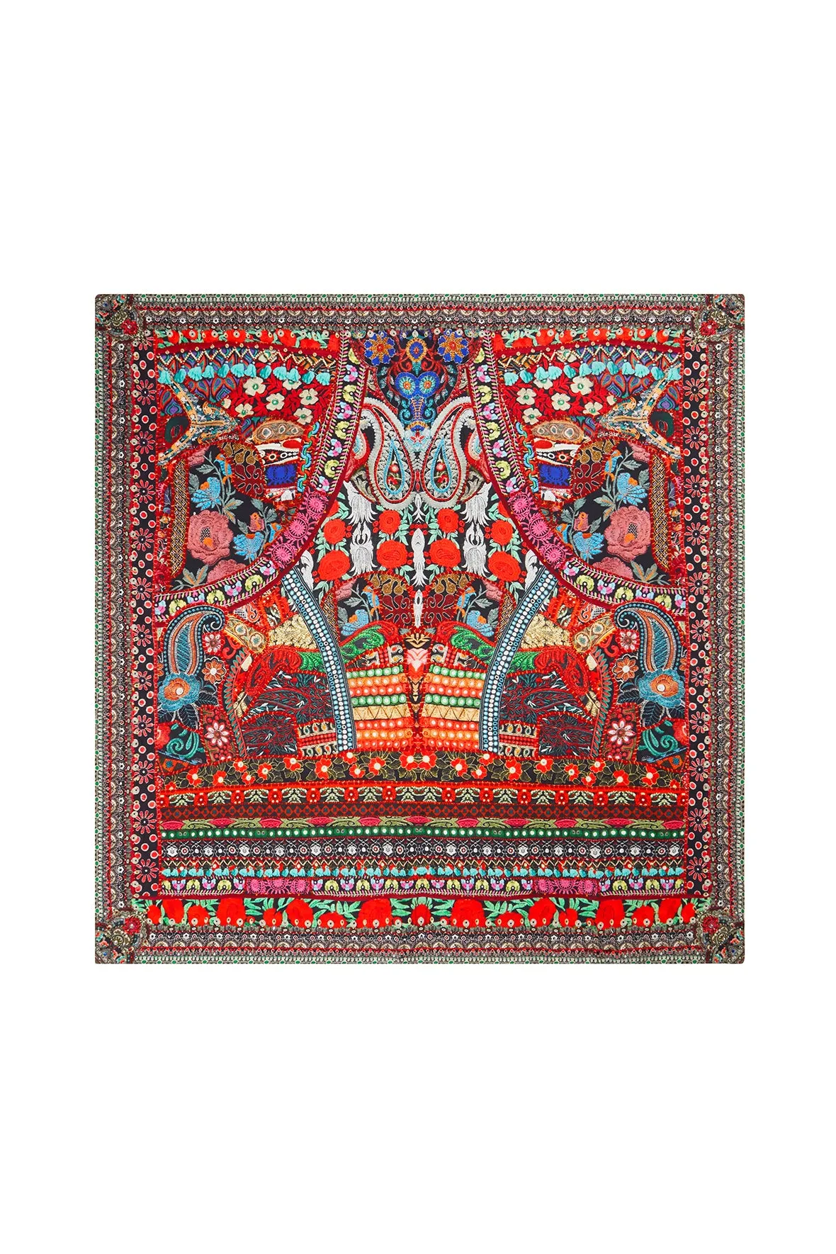 LARGE SQUARE SCARF QUEEN ALIKA