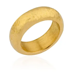 Lika Behar 7mm Hammered Band
