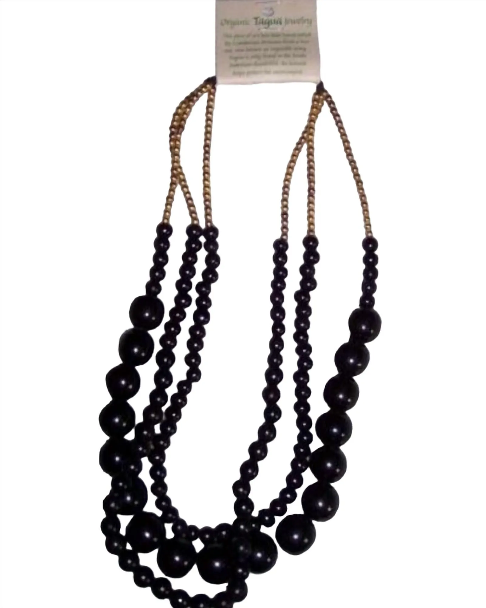 Luna Necklace in Black | Black