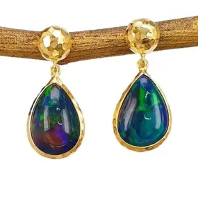 Marika Opal & 14k Gold Drop Earrings - M8579